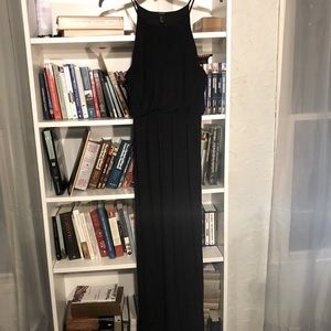 Forever 21 size L super cute black maxi dress
